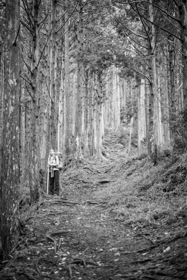 A female monk from Massachusetts on the trail